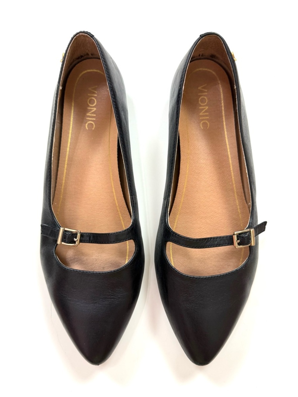Vionic Delilah Adjustable Strap Flats